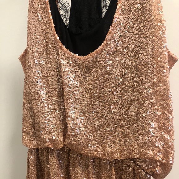 Robert Rodriguez Sequin Lace Dress - Picture 7 of 8